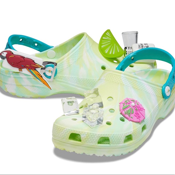 CROCS Shoes Crocs Unisex Classic Margaritaville Clog With 3 Jibbitz Per Foot Bottle Opener